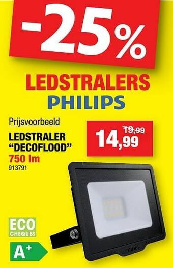 Hubo Ledstraler decoflood aanbieding
