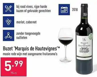 Buzet marquis de hautevignes
