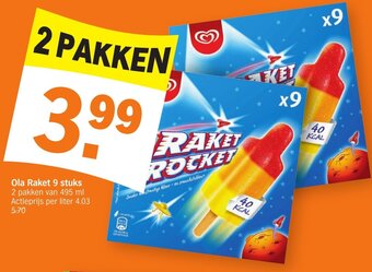Ola raket 9 stuks