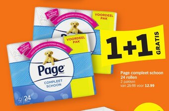 Albert Heijn Page compleet schoon 24 rollen aanbieding