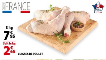 Auchan Cuisses De Poulet aanbieding