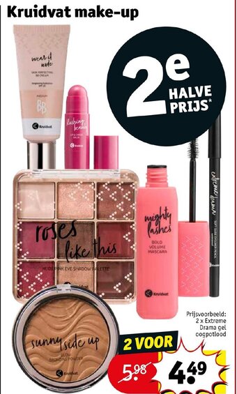 Kruidvat Make-up aanbieding