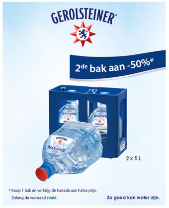 Prik en Tik Gerolsteiner aanbieding