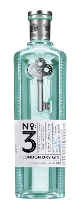 N°3 London Dry gin fles 70cl