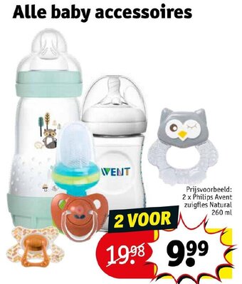 Kruidvat Alle baby accessoires aanbieding