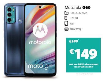 Base Motorola G60 aanbieding