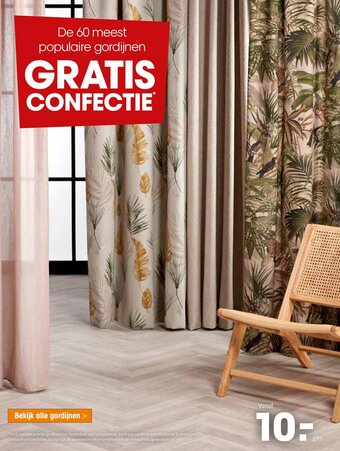 Kwantum De 60 meest populaire gordijnen gratis confectie aanbieding