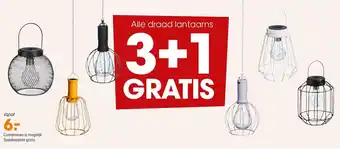 Kwantum Alle draad lantaarns aanbieding