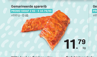 Bon Ap Gemarineerde Sparerib aanbieding