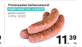 Bon Ap Provençaalse Barbecueworst aanbieding