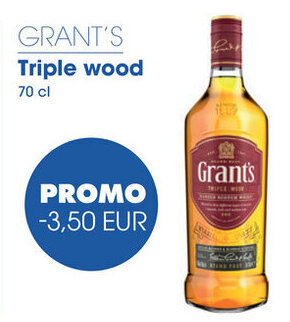 Grant's Triple wood 70 cl