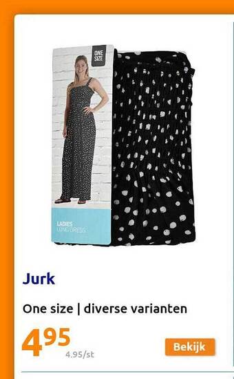 Action Jurk aanbieding