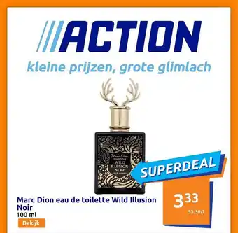 Marc Dion Eau De Toilette Wild Illusion Noir