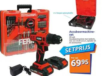 Accuboormachine set