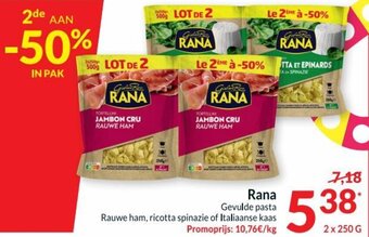 Intermarché Rana Gevulde pasta aanbieding