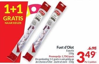 Intermarché Fuet d' Olot aanbieding