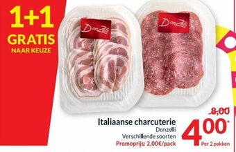 Intermarché Italiaanse charcuterie aanbieding