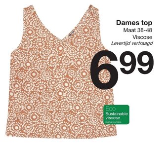 Zeeman Dames top Maat 38-48 aanbieding