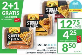 Intermarché McCain Street fries aanbieding