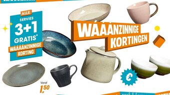 Kwantum Servies aanbieding