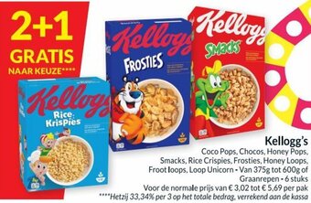 Intermarché Kellogg's aanbieding