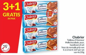 Intermarché Chabrior Tableau d'Honneur aanbieding