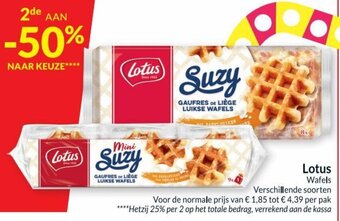 Intermarché Lotus Wafels aanbieding