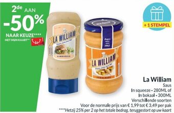 Intermarché La William Saus aanbieding