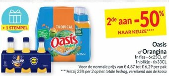 Intermarché Oasis of Orangina aanbieding