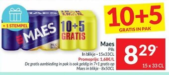 Intermarché Maes Pils aanbieding
