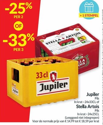 Intermarché Jupiler Pils aanbieding