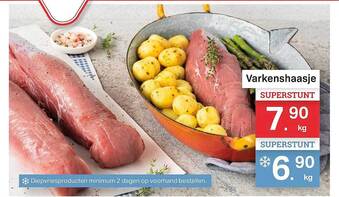 Buurtslagers Varkenshaasje aanbieding