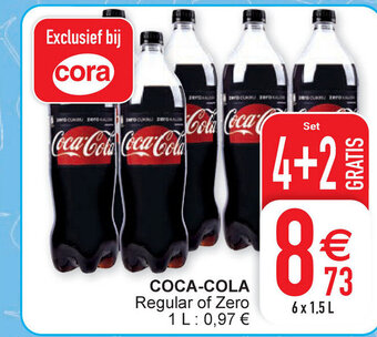 Cora Coca-Cola Regular of Zero aanbieding