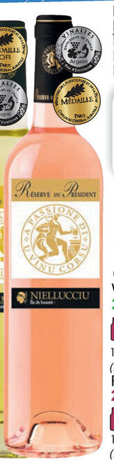 Cora Réserve du Président 2021 Rosé- Île de Beauté (Frankrijk - Corsica) aanbieding