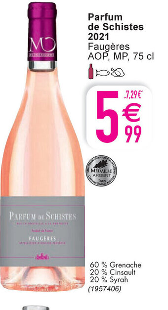 Cora Parfum de Schistes 2021 aanbieding