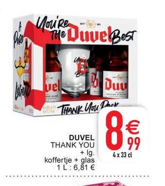 Cora Duvel Thank You aanbieding