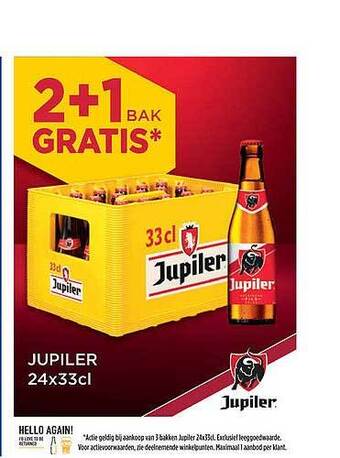 Prik en Tik Jupiler aanbieding