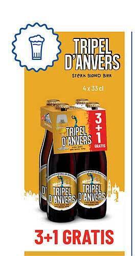 Prik en Tik Tripel D'anvers aanbieding