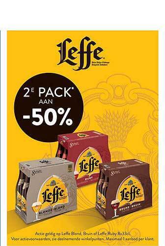 Prik en Tik Leffe aanbieding
