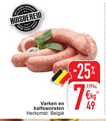 Cora Varken en Kalfsworsten aanbieding