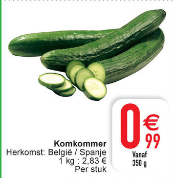 Cora Komkommer aanbieding