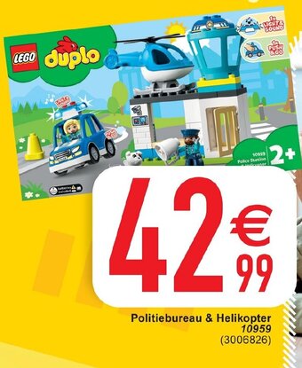 Lego Duplo Politiebureau & Helikopter