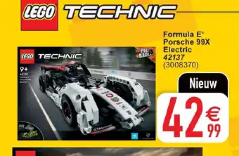 Cora Lego Technic Formula E Porsche 99x Electric 42137 aanbieding