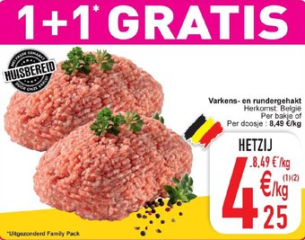 Varkens- en rundergehakt