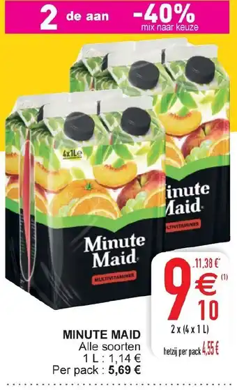 Minute Maid 2 x (4 x 1 L)