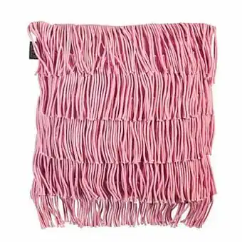 Leen Bakker KAAT Amsterdam sierkussen Flapper - roze - 40x40 cm - Leen Bakker aanbieding
