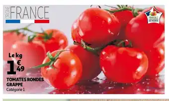 Auchan Tomates Rondes Grappe aanbieding