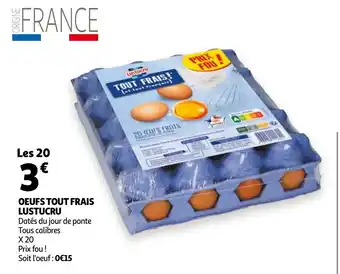 Oeufs Tout Frais Lustucru