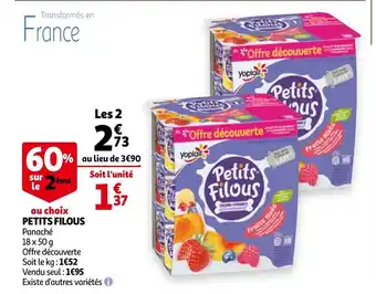 Auchan Petits Filous aanbieding