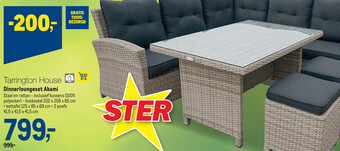 Makro Tarrington House Dinnerloungeset Akami aanbieding